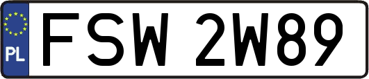 FSW2W89