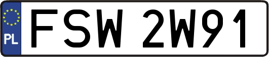 FSW2W91