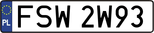 FSW2W93
