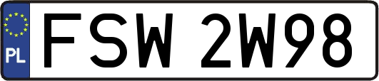 FSW2W98