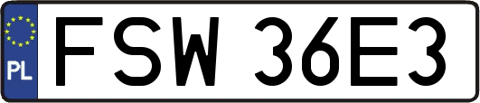 FSW36E3