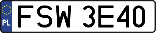 FSW3E40