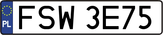 FSW3E75