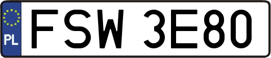 FSW3E80