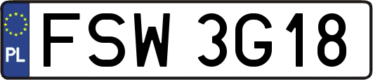 FSW3G18