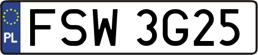 FSW3G25