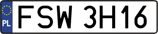 FSW3H16