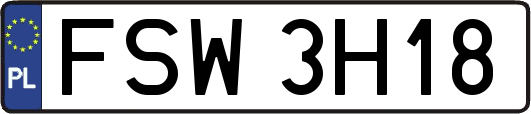 FSW3H18