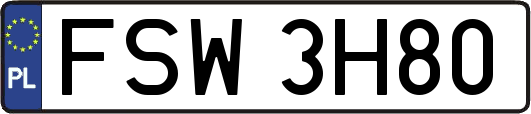 FSW3H80