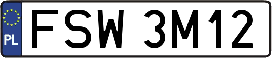 FSW3M12