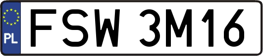 FSW3M16