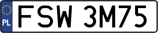 FSW3M75