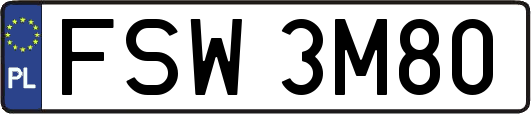 FSW3M80