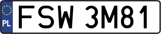 FSW3M81