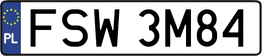 FSW3M84