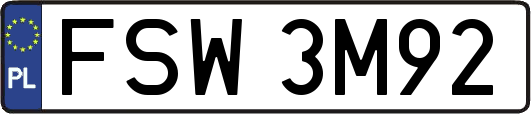 FSW3M92