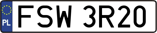 FSW3R20
