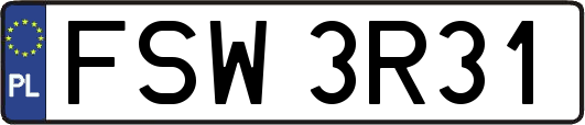FSW3R31