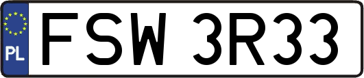 FSW3R33