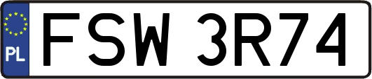 FSW3R74
