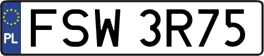 FSW3R75