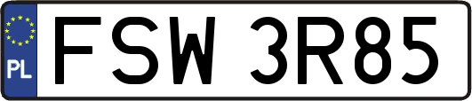 FSW3R85