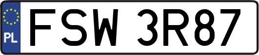 FSW3R87
