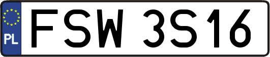 FSW3S16