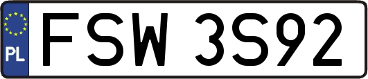 FSW3S92