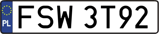 FSW3T92