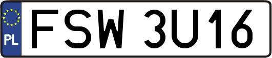 FSW3U16