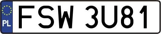 FSW3U81