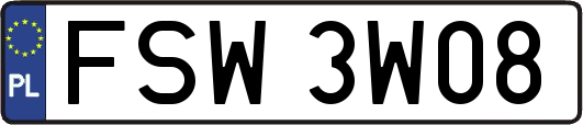 FSW3W08