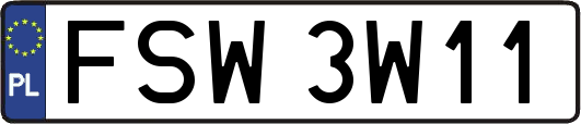 FSW3W11