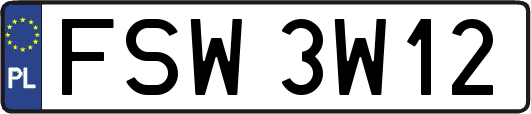 FSW3W12