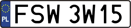 FSW3W15