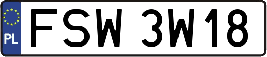 FSW3W18