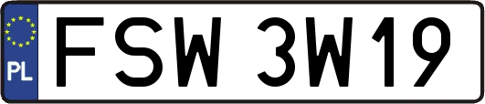 FSW3W19