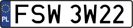 FSW3W22