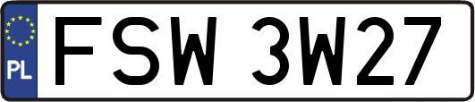 FSW3W27