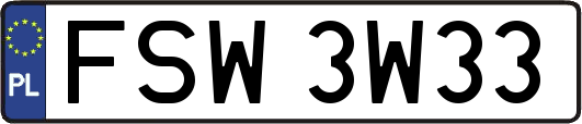 FSW3W33
