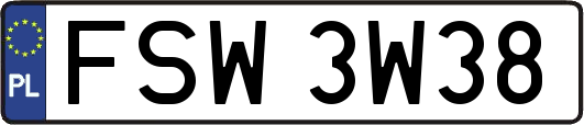 FSW3W38