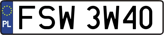 FSW3W40