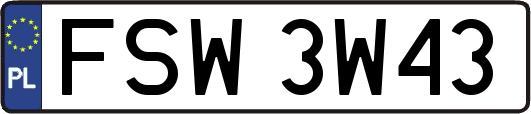 FSW3W43