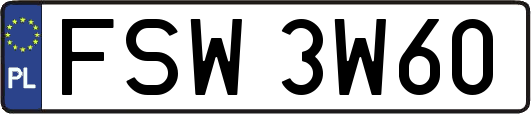 FSW3W60