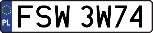 FSW3W74
