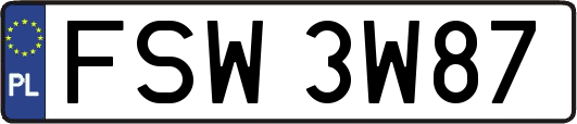 FSW3W87