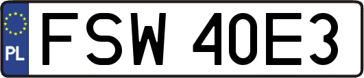 FSW40E3