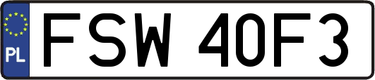 FSW40F3