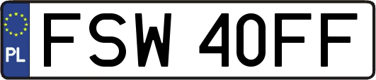 FSW40FF
